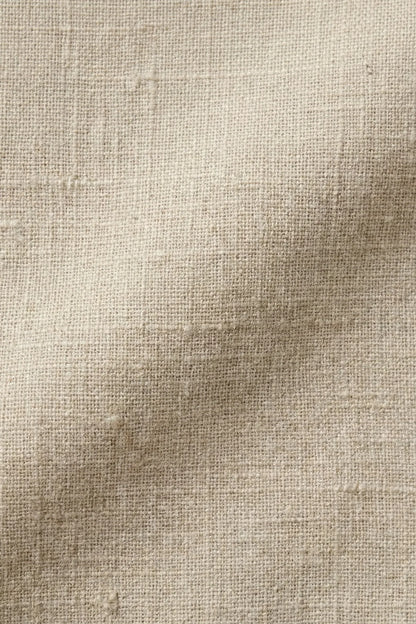 Leinen Bayside Hose Beige