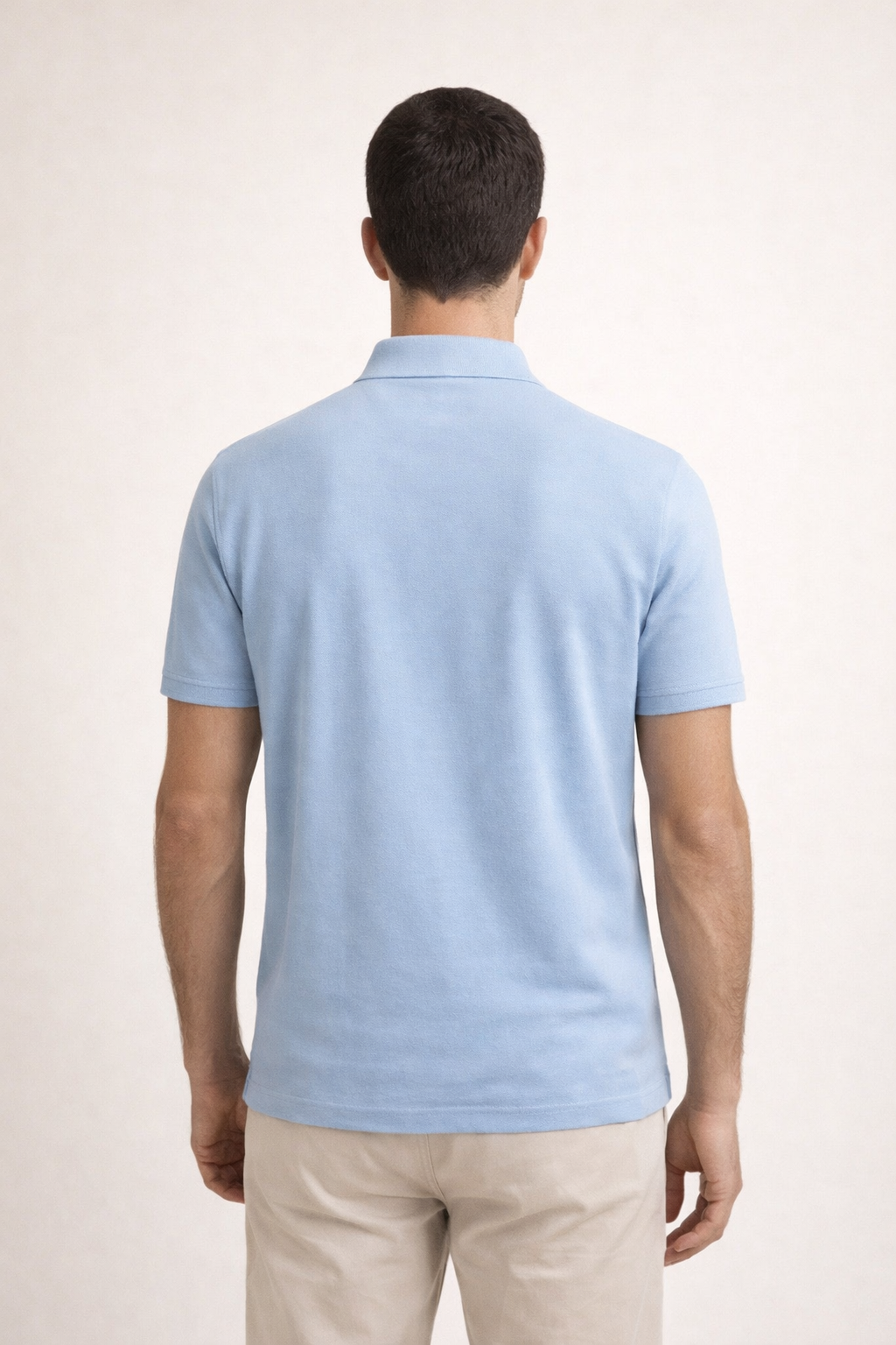 Verfeinertes Polo Hellblau
