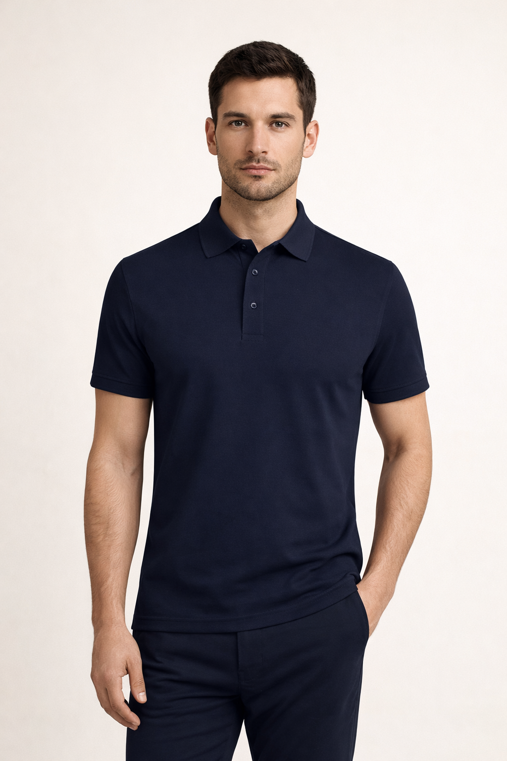 Verfeinertes Polo Navy