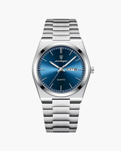 Marine Quarz Uhr