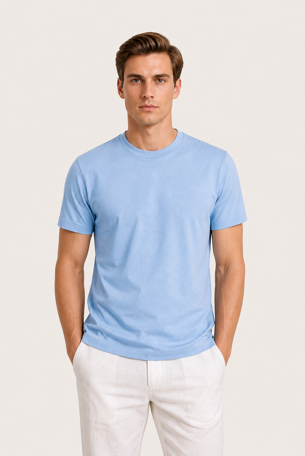 Azuro T-Shirt Hellblau