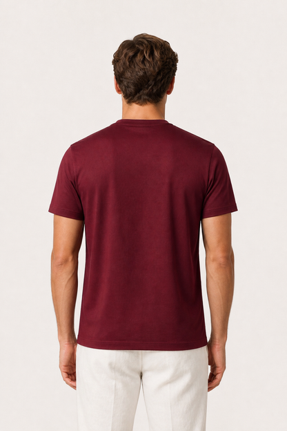 Azuro Tee Burgunder