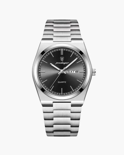 Marine Quarz Uhr