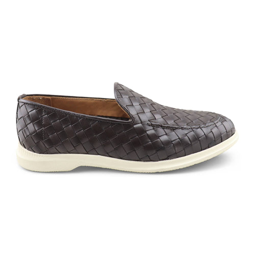 Sorrento Woven Loafer - Braun