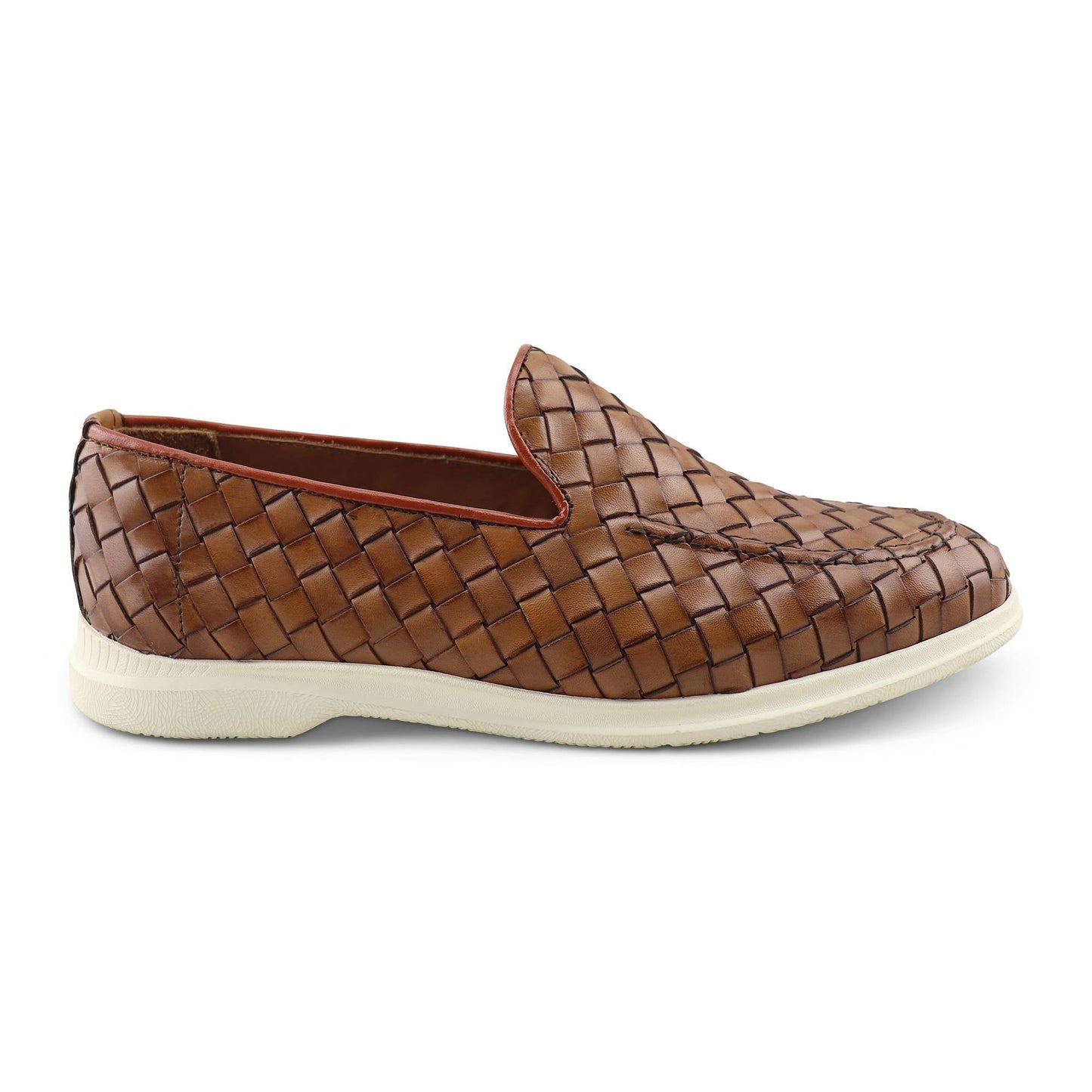 Sorrento Woven Loafer - Leder