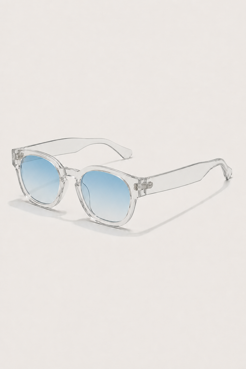 Kristall Himmel Transparent Blau