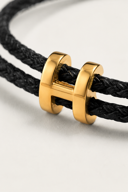 Aurea Armband Schwarz/Gold