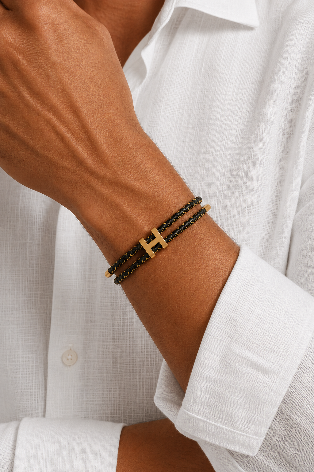Aurea Armband Gold/Schwarz