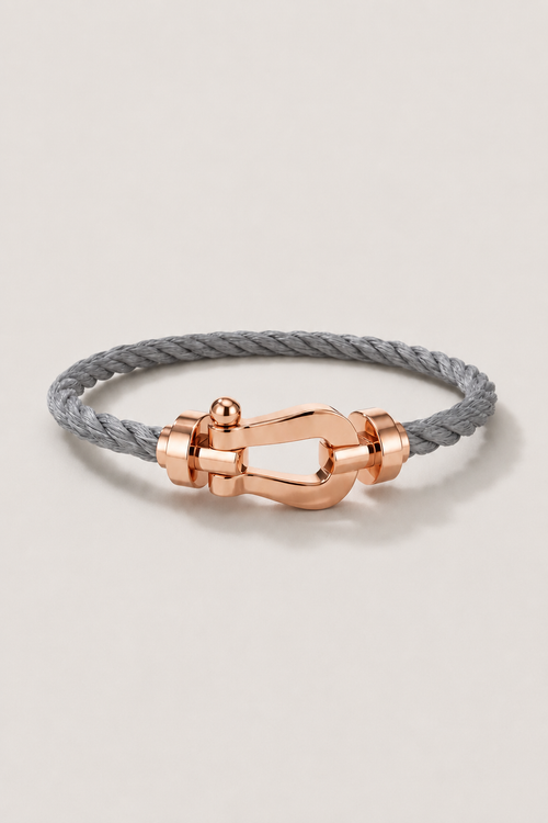 Aurelio Armband Grau / Roségold