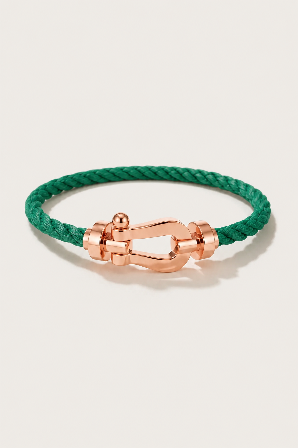 Aurelio Armband Grün / Roségold