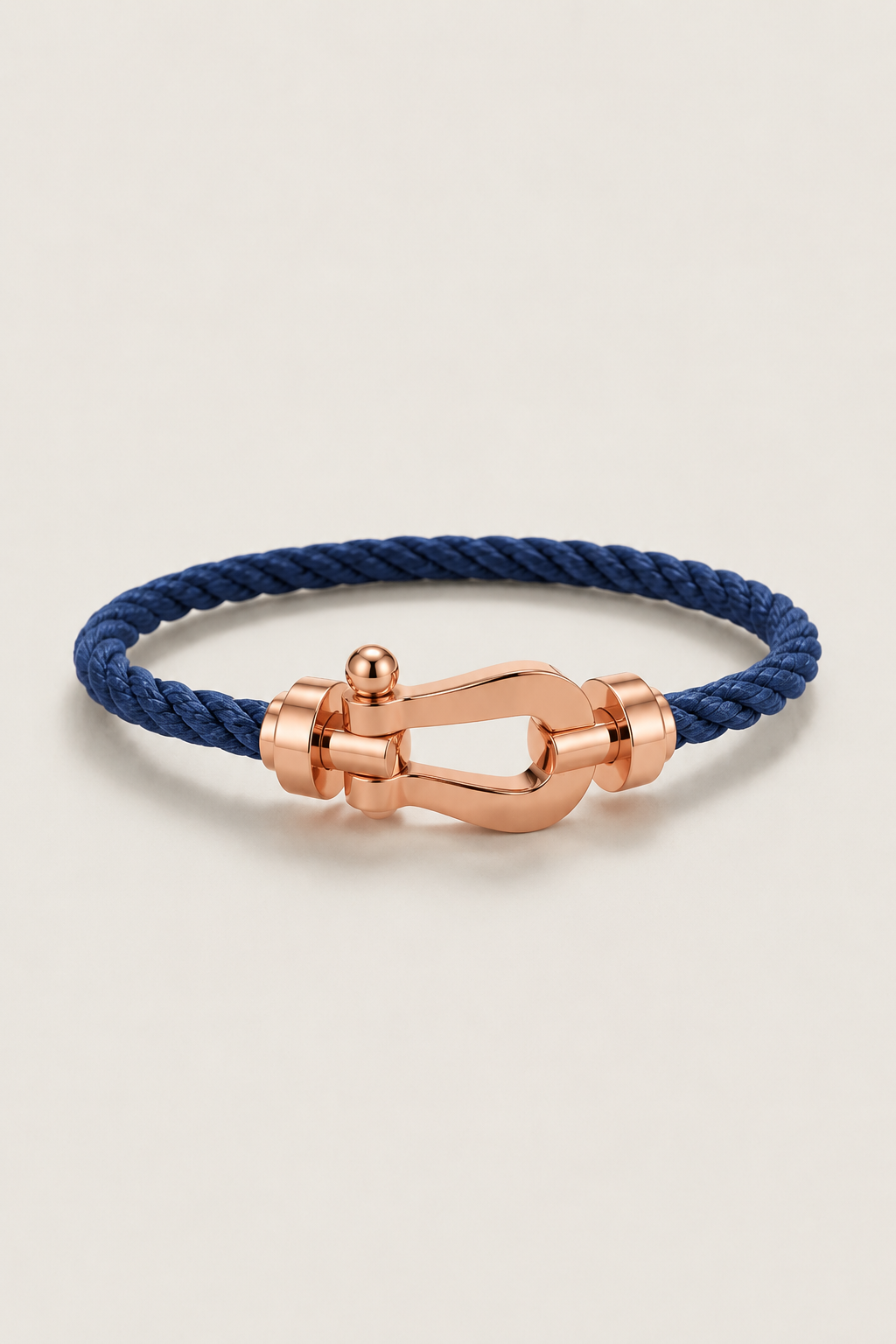 Aurelio Armband Navy / Roségold