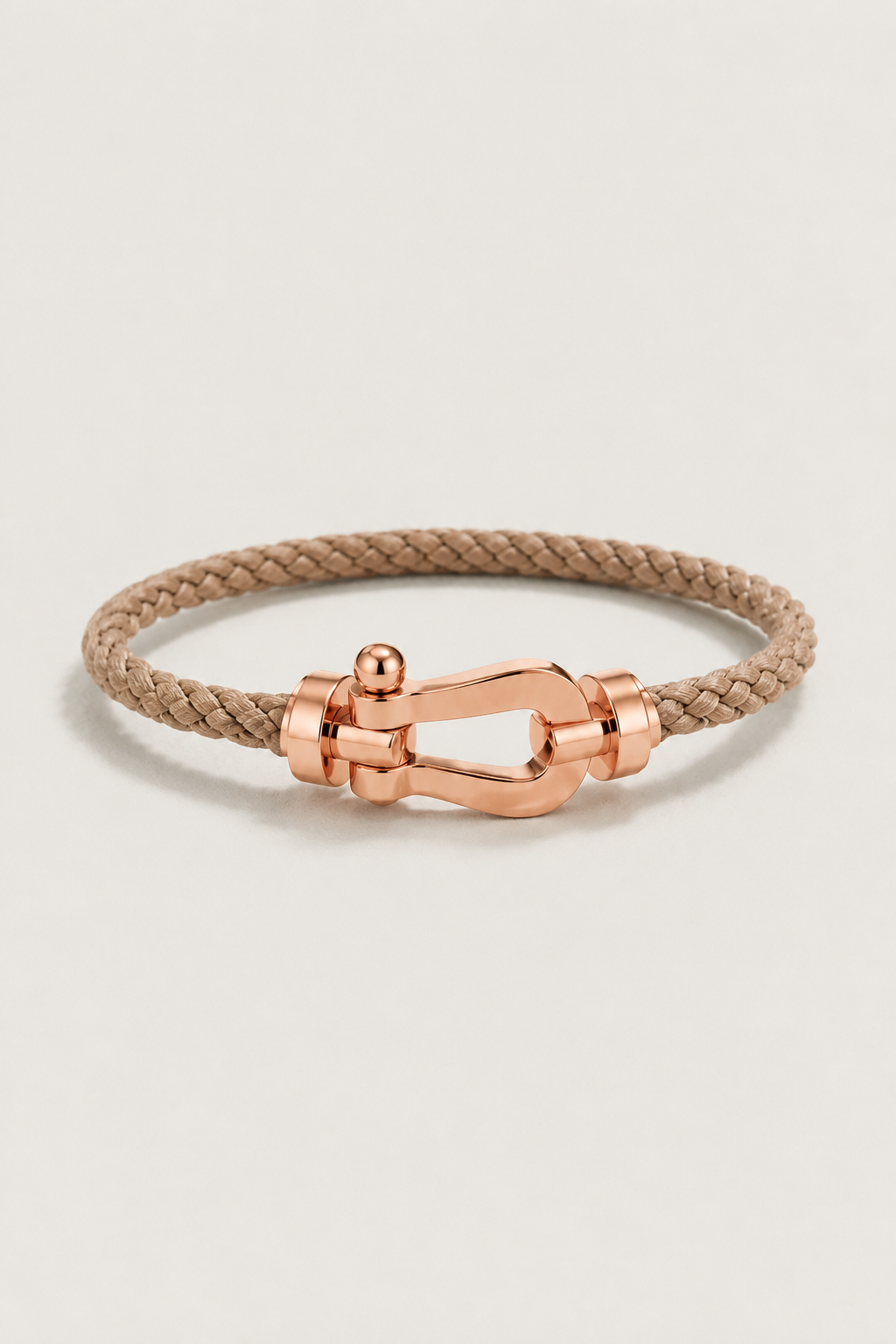 Aurelio Armband Hellbraun / Roségold