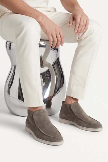 Capri High Top Loafer Olivgrün