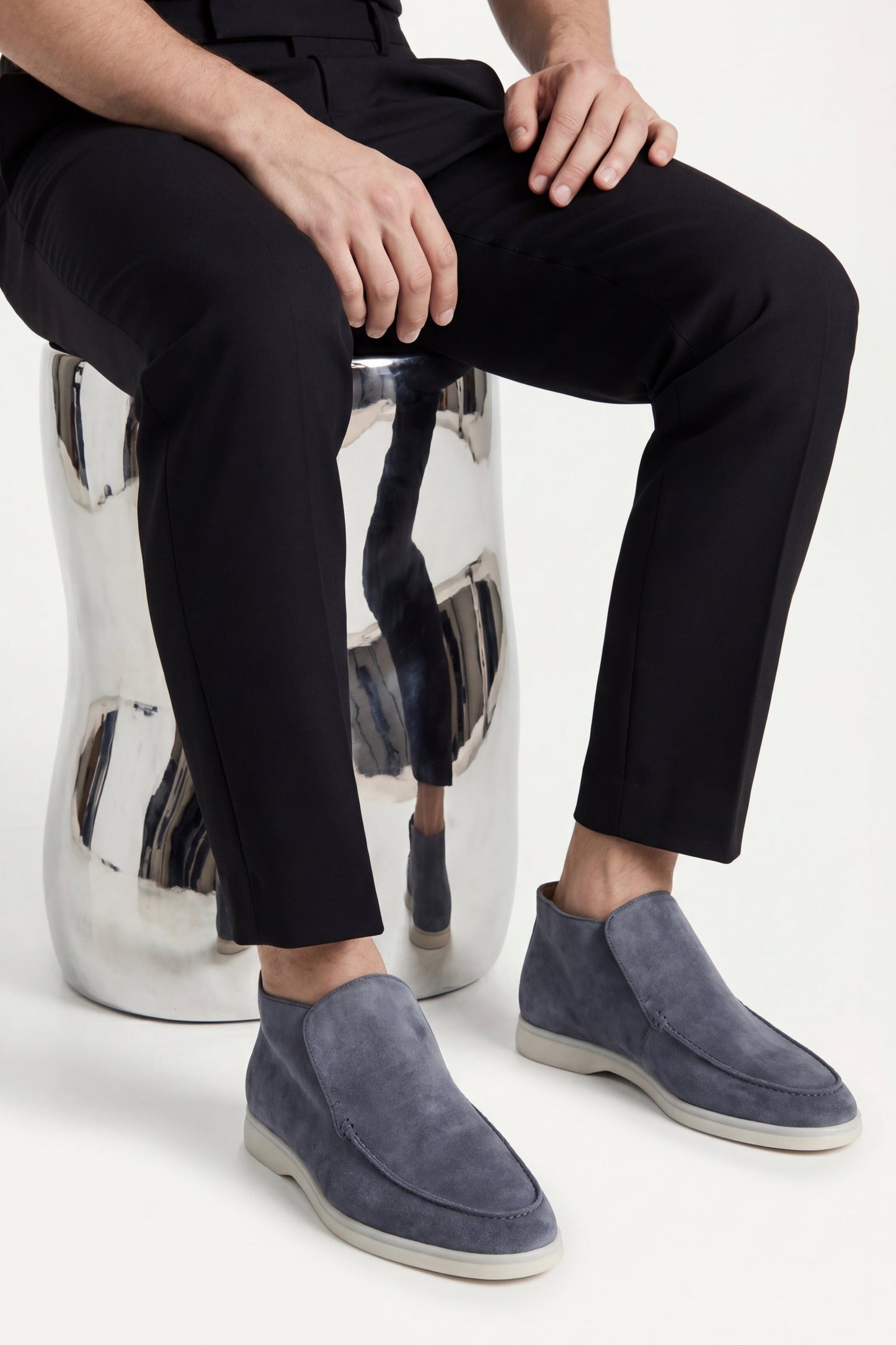 Capri High Top Loafer Blau