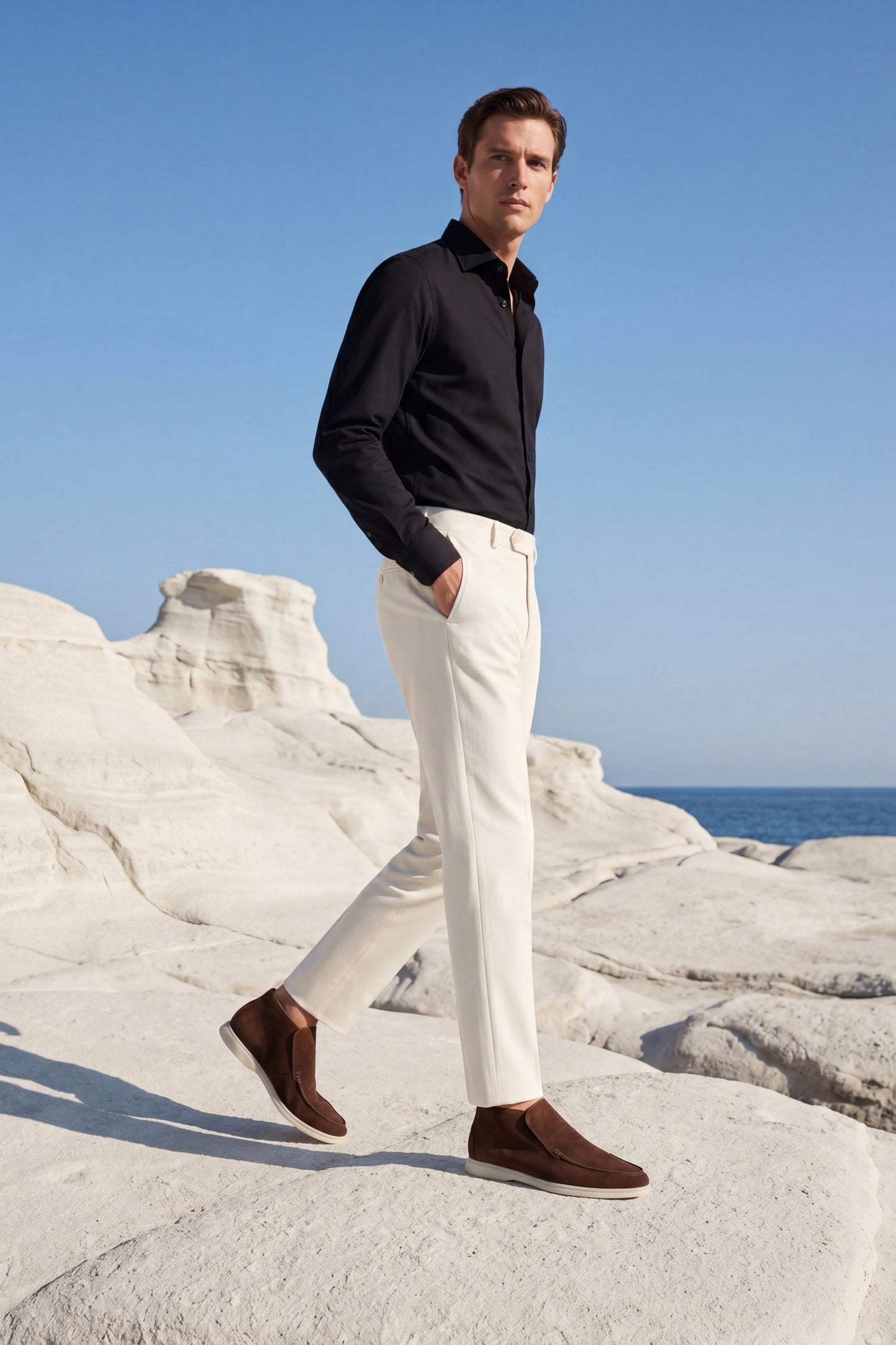 Capri High Top Loafer Braun