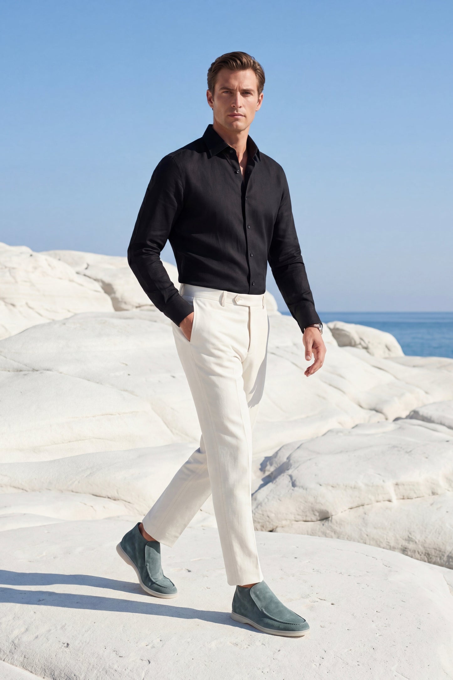 Capri High Top Loafer Mintgrün
