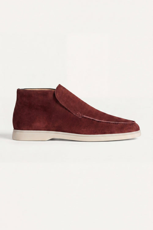 Capri High Top Loafer Burgunder
