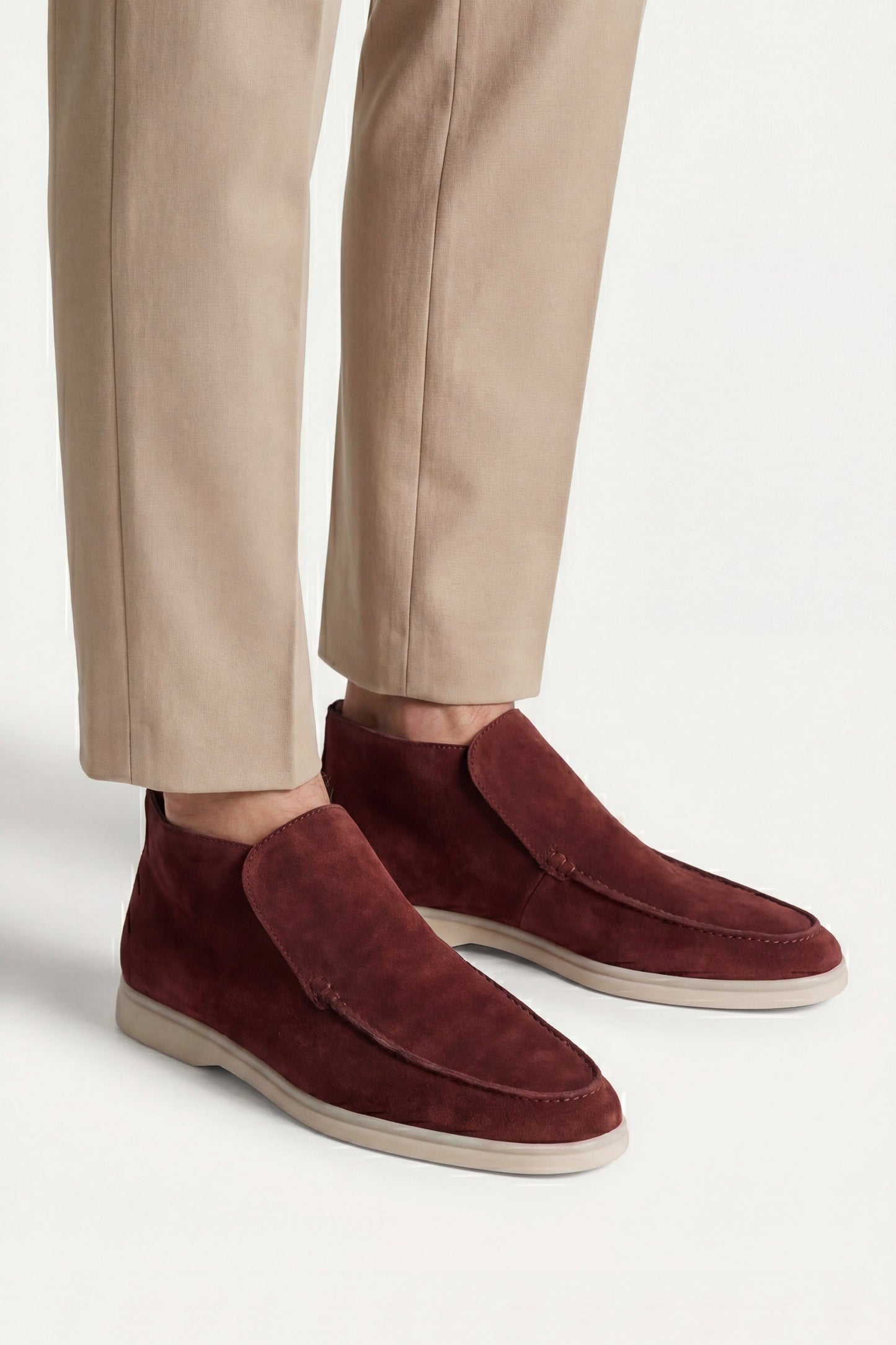 Capri High Top Loafer Burgunder