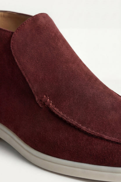 Capri High Top Loafer Burgunder