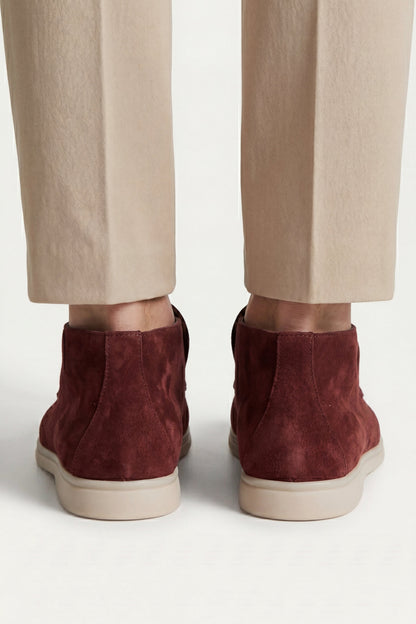Capri High Top Loafer Burgunder