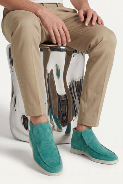 Capri High Top Loafer Türkis