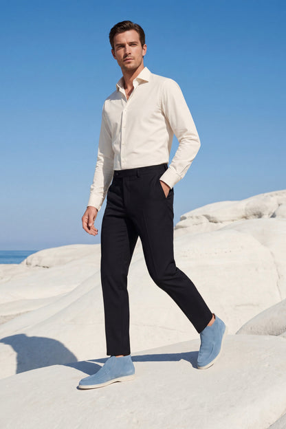 Capri High Top Loafer Himmelblau