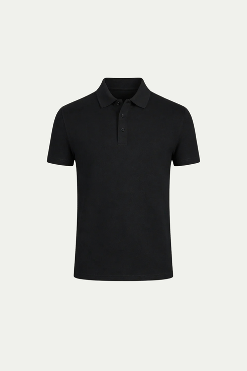 Verfeinertes Polo Schwarz