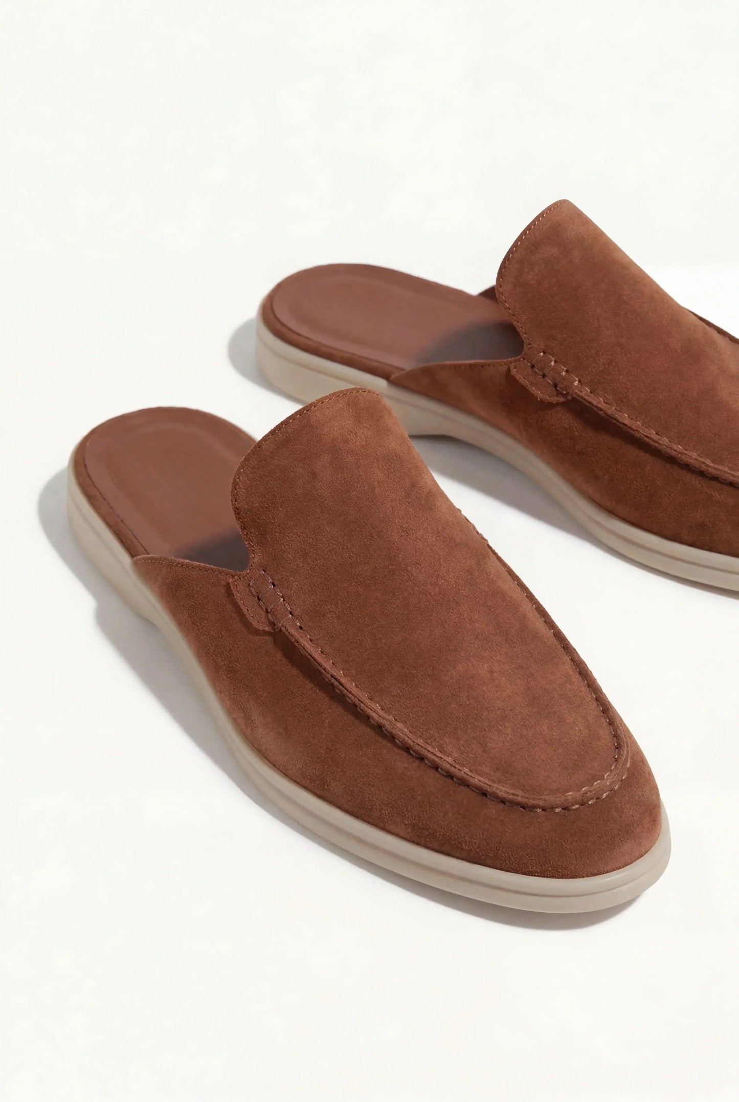Bordeaux Suède Yacht Mule