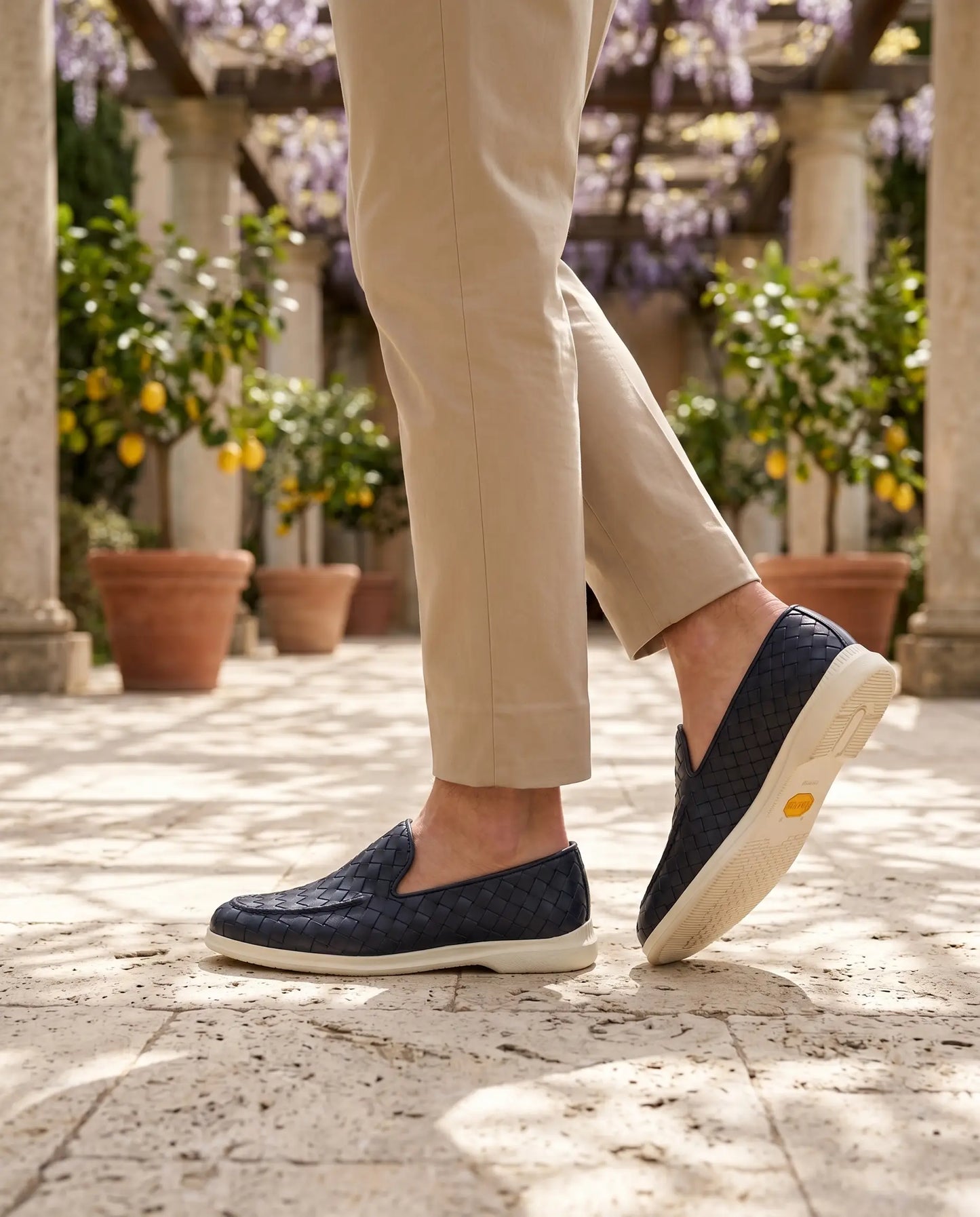 Sorrento Woven Loafer - Blau