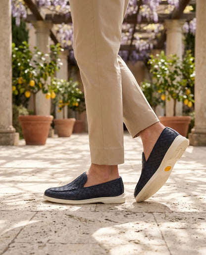 Sorrento Woven Loafer - Blau