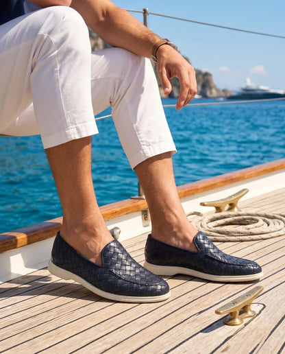 Sorrento Woven Loafer - Blau